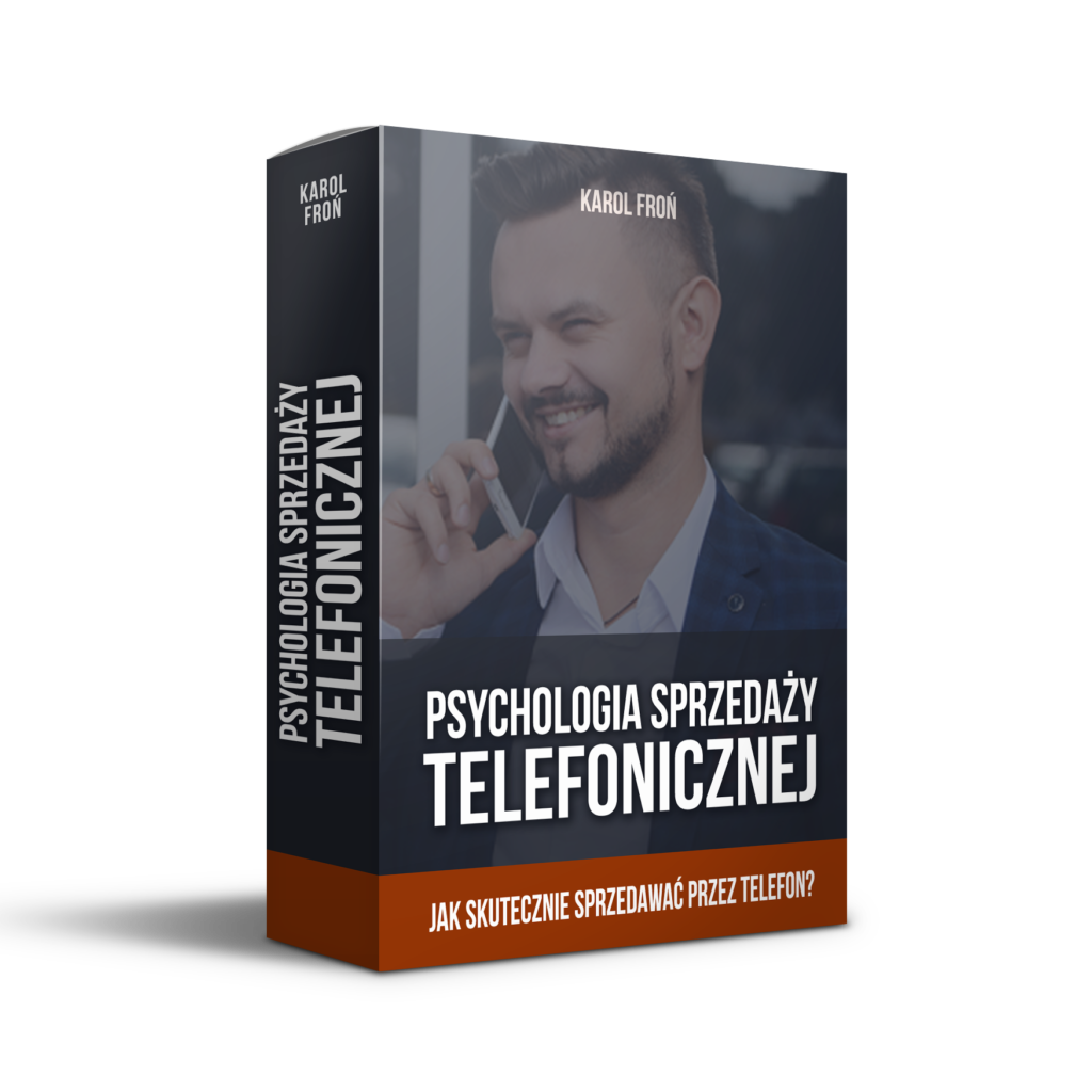 Psychologia Sprzedaży Telefonicznej Zapis Vod Ze Szkolenia Stacjonarnego Karol Froń 7761